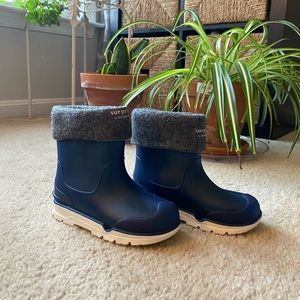 Surprize by StrideRite Boys Rain Boot - Navy size 10